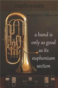 euphonium practice sheet