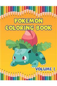 Pokemon Coloring Book Volume 1