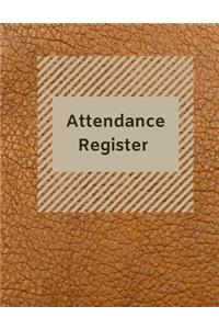 Attendance Register Log Book