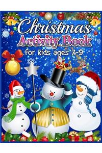 Christmas Activity Book for Kids Ages 7-9