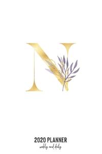 2020 Planner Weekly and Daily