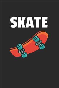 Skateboarden Skateboard Notizbuch