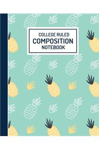 College Ruled Composition Notebook