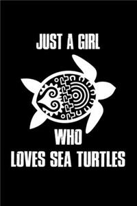 Just A Girl Who Loves Sea Turtles