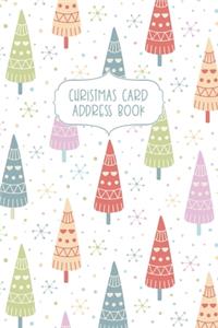 Christmas Card Address Book