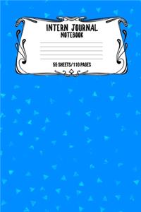 Intern Journal Notebook 55 Sheets/110 Pages