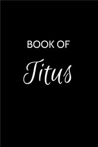 Titus Journal Notebook