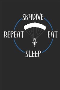 Skydive Eat Sleep Repeat