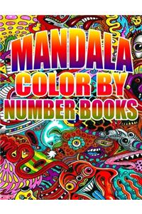Mandala Color by Number Books