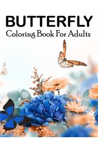 Butterfly Coloring Book For Adults