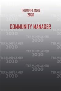 Terminplaner 2020 Community Manager