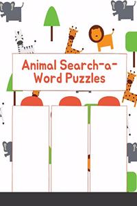 Animal Search-a-Word Puzzles (Dover Little Activity Books)