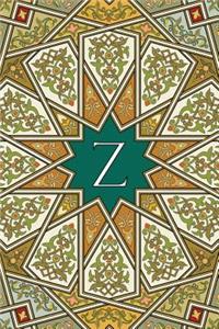 Monogram Z Notebook