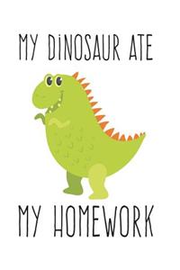 My Dinosaur Ate My Homework