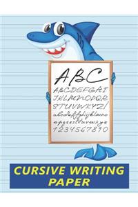 Cursive Writing Paper