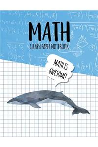 Math Graph Paper Notebook