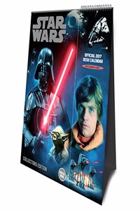 Star Wars Special Edition Light and Sound Official 2017 Desk Easel Calendar