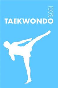 Womens Taekwondo Notebook