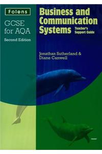 GCSE Business & Communication Systems: Teacher's Support Guide AQA