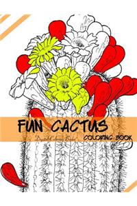 Fun Cactus Coloring Book