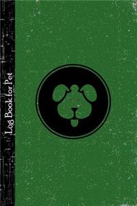 Log Book for Pets
