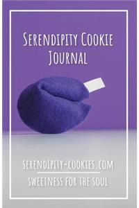 Serendipity Cookie Journal - Purple - Mindfulness, Gratitude, Journaling