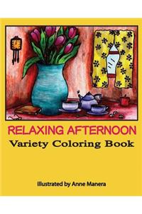 Relaxing Afternoon Variety Coloring Book