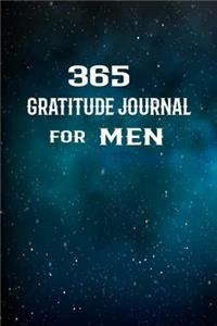 365 Gratitude journal for men