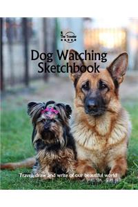 Dog Watching Sketchbook