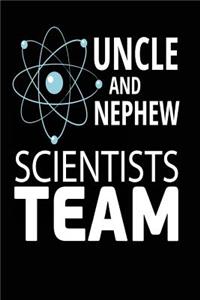 Uncle and Nephew Scientists Team