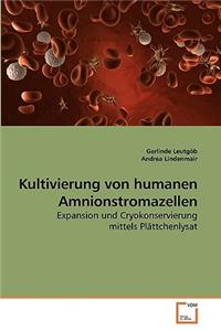 Kultivierung von humanen Amnionstromazellen