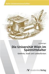 Die Universität Wien im Spätmittelalter