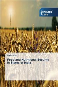 Food and Nutritional Security in States of India