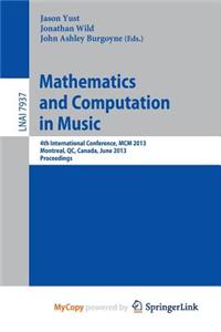 Mathematics and Computation in Music