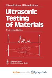 Ultrasonic Testing of Materials