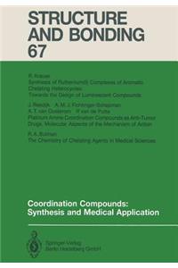 Coordination Compounds: Synthesis and Medical Application