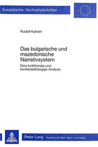 Das bulgarische und mazedonische Narrativsystem