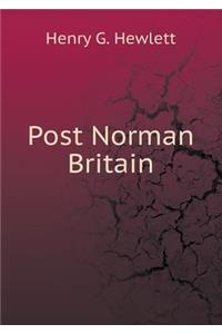 Post Norman Britain