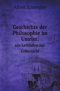 Geschichte der Philosophie im Umriss: