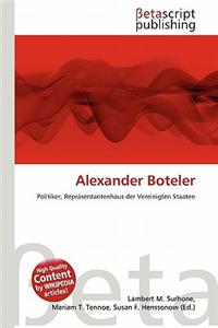 Alexander Boteler