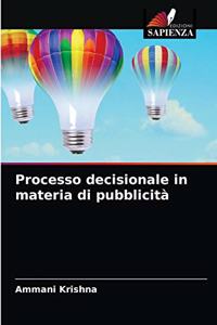Processo decisionale in materia di pubblicità