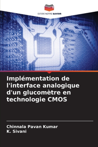 Implémentation de l'interface analogique d'un glucomètre en technologie CMOS