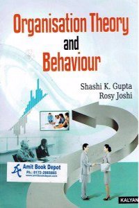 Organisational Theory and Behaviour M.Com 1st Sem. Punjab Uni.