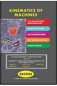 Decode Kinematics of Machines for AKTU ( Sem-V MECH / PROD / IND&PROD / MECH&IND Course 2013 )