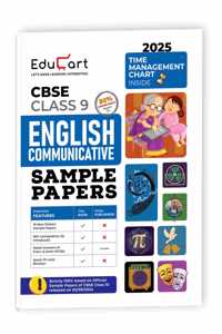 Educart CBSE English Communicative Class 9 Sample Papers for 2024-25 (Introducing Revision Maps) 2025