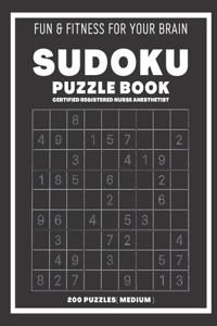 Sudoku Book For Certified Registered Nurse Anesthetis Medium