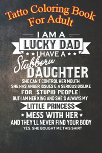 Tattoo Coloring Book For Adult