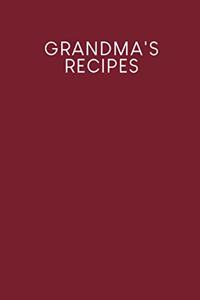 Grandma's recipes