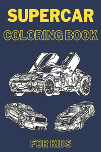 Supercar Coloring Book For Kids