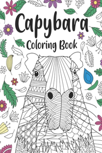 Capybara Coloring Book